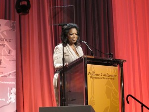 Oprah at Women's conference