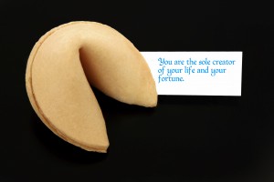 fortune cookie We design our own fortune