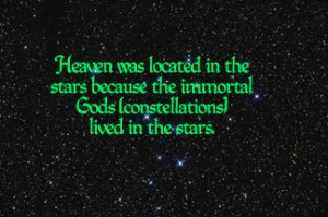 Heaven in the stars
