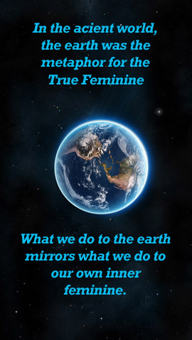 Earth as a mirror of our mind