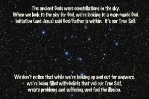 God in the stars