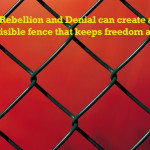 Rebellion and Denial aren’t Letting Go