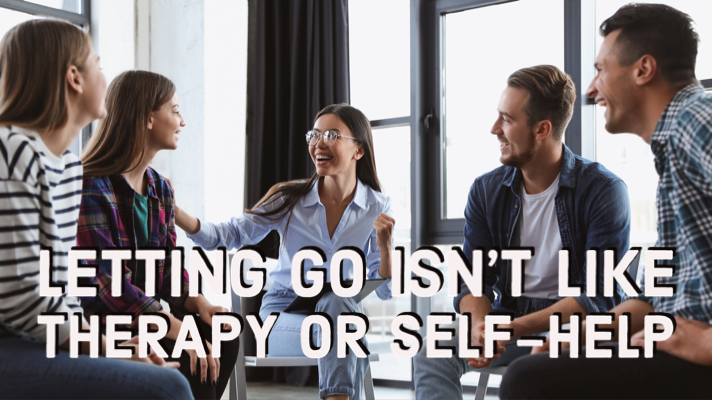 Read more about the article Letting Go Isn’t Like Therapy or Self-Help